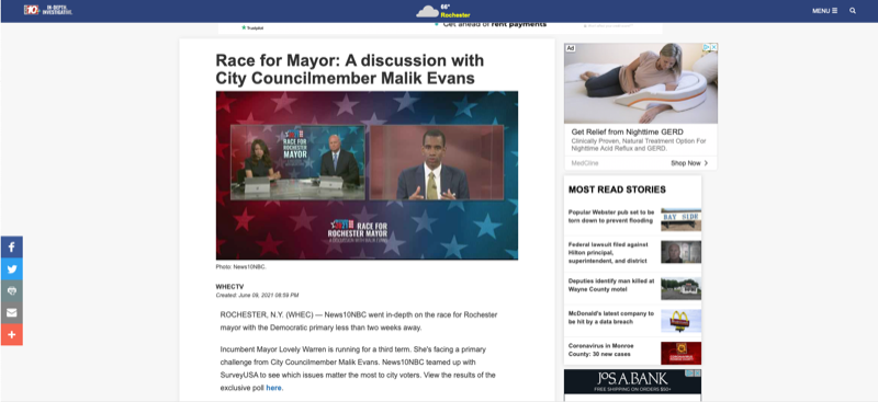 Race for Mayor: A discussion with City Councilmember Malik Evans